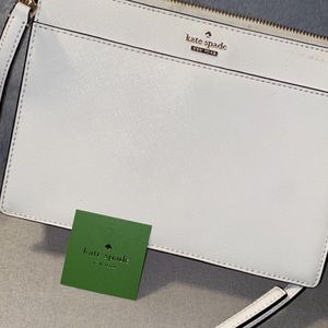 Kate Spade white Cameron Street Clarise Bag